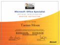 microsoft office specialist master instructor (microsoft )