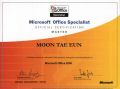microsoft office specialist master (microsoft )